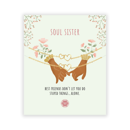 Soul Sister Freundschaftsarmband in gold