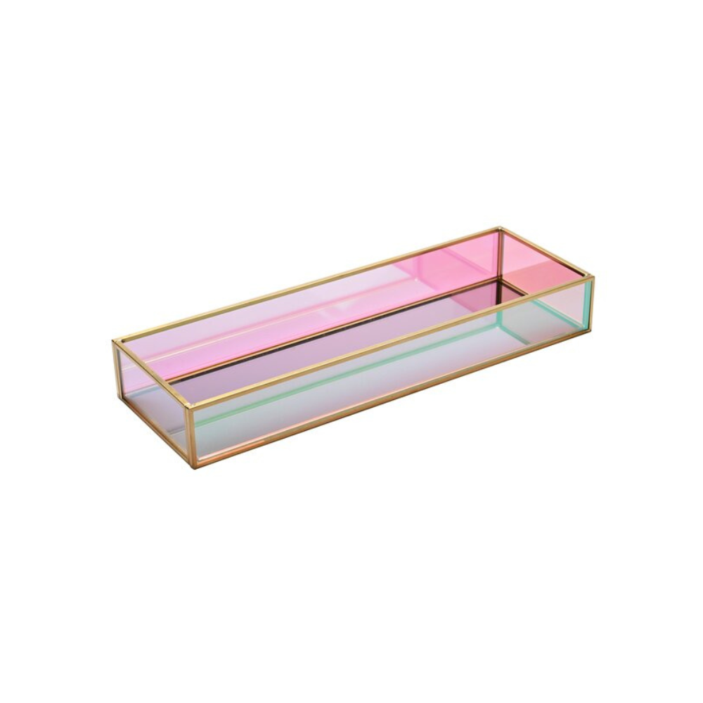 Transparente Glasbox