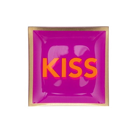 Glasteller "KISS"
