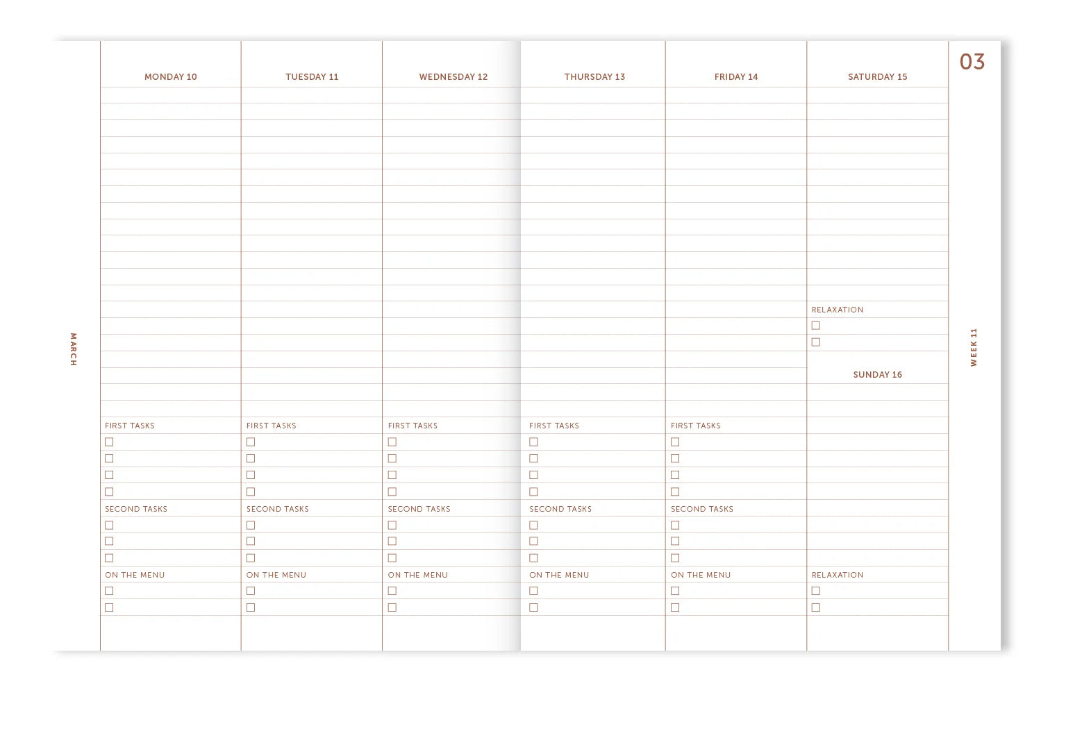 Hardcover Kalender 2025 von A-Journal