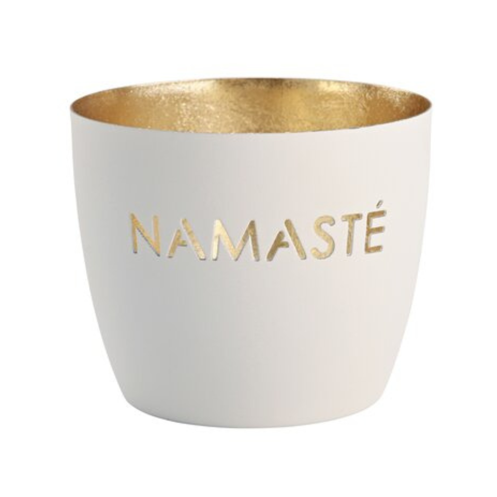 Windlicht "NAMASTE"