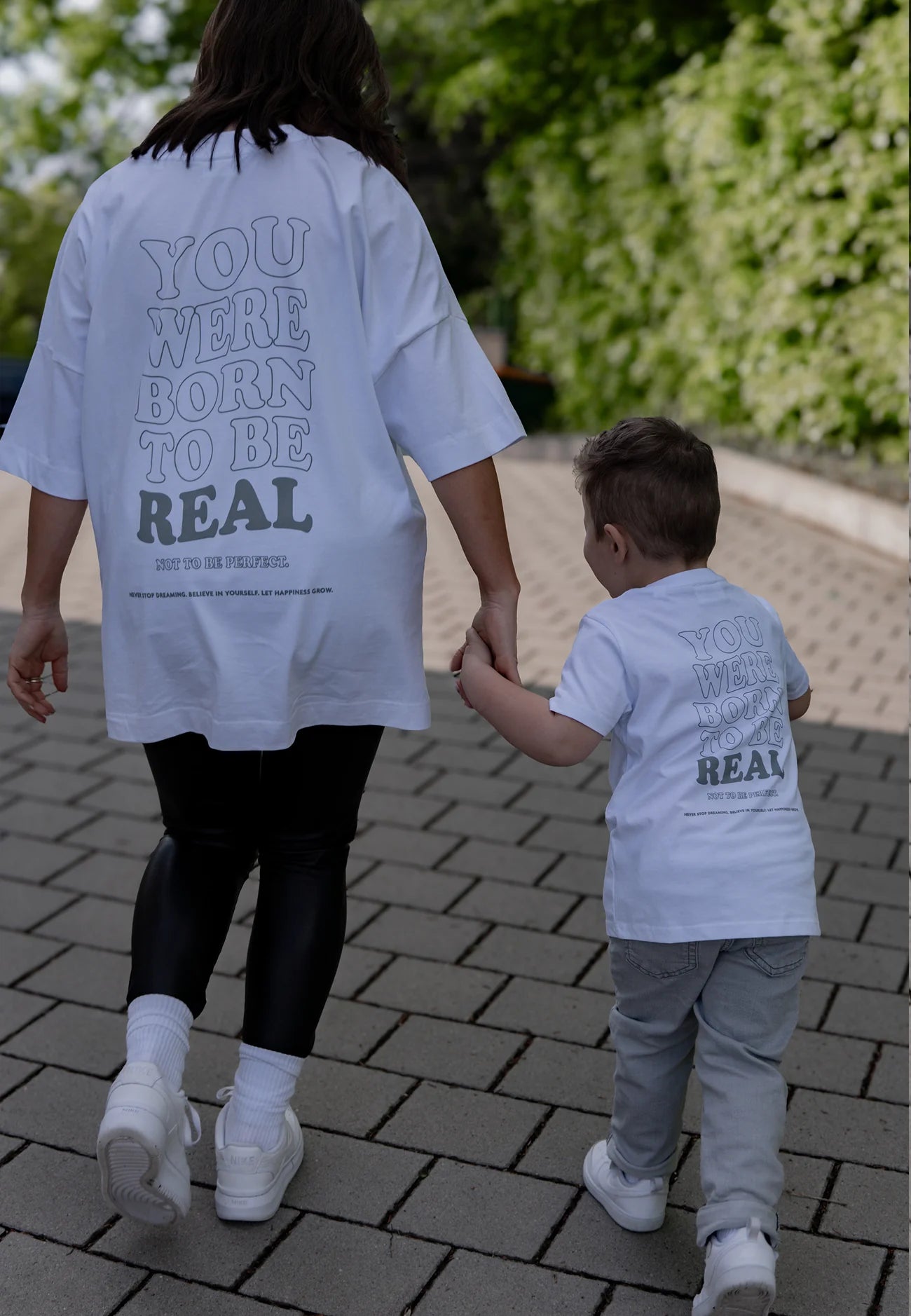 the good vibes KIDS - KEEP IT REAL SHIRT WHITE