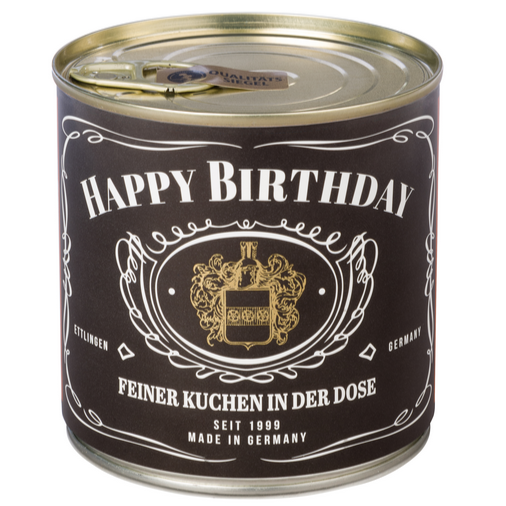 Cancake "Happy Birthday" (Whiskeykuchen)