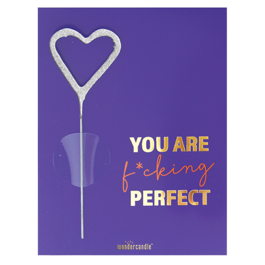 Wunderkerze "you are f*cking perfect"