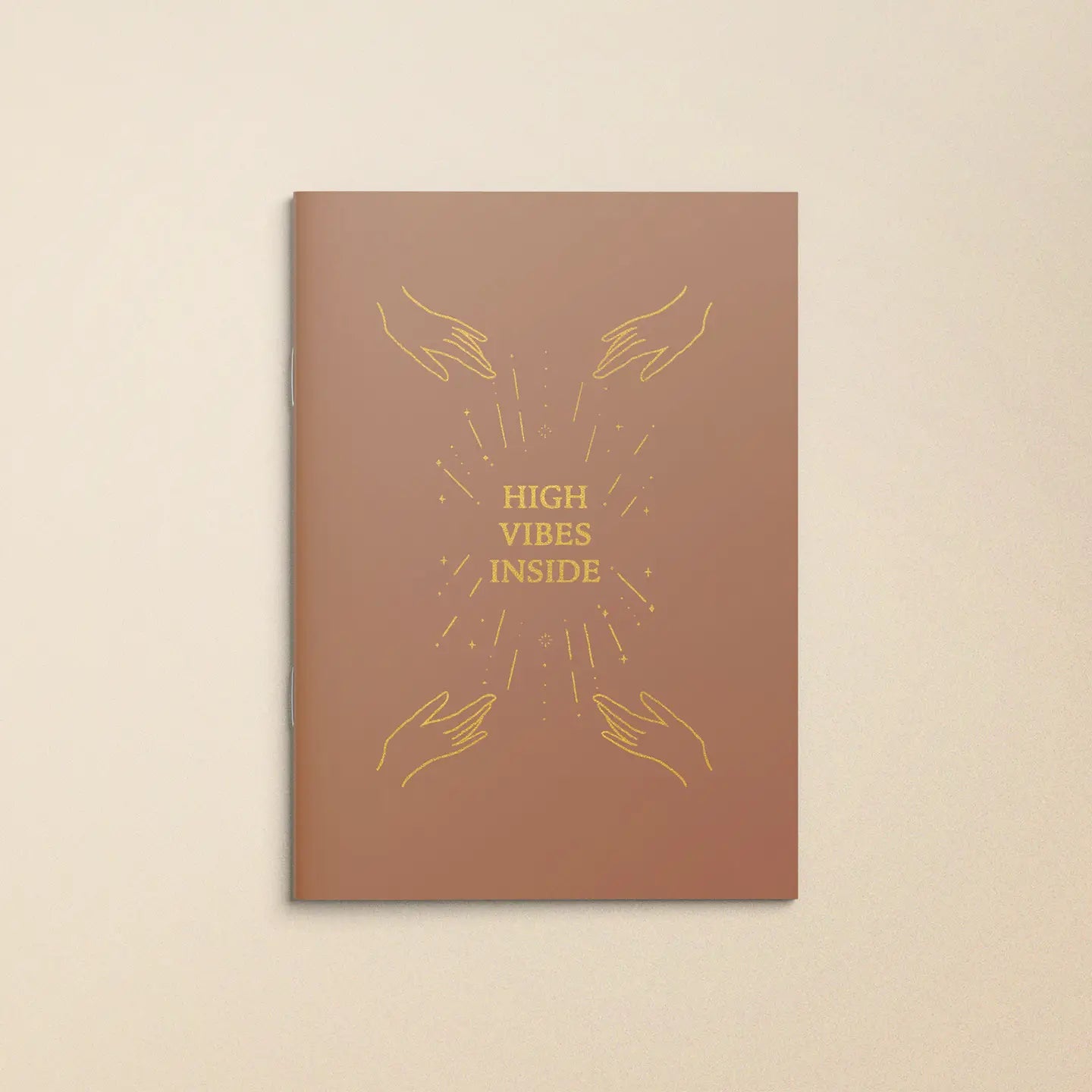 Journal, Notizbuch "High Vibes inside"