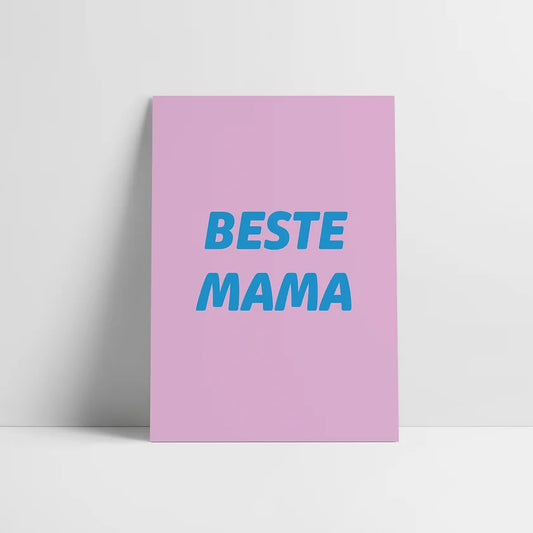 Postkarte "Beste Mama"