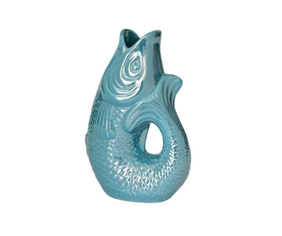 Vase in Fischform (1,2 l), versch. Farben