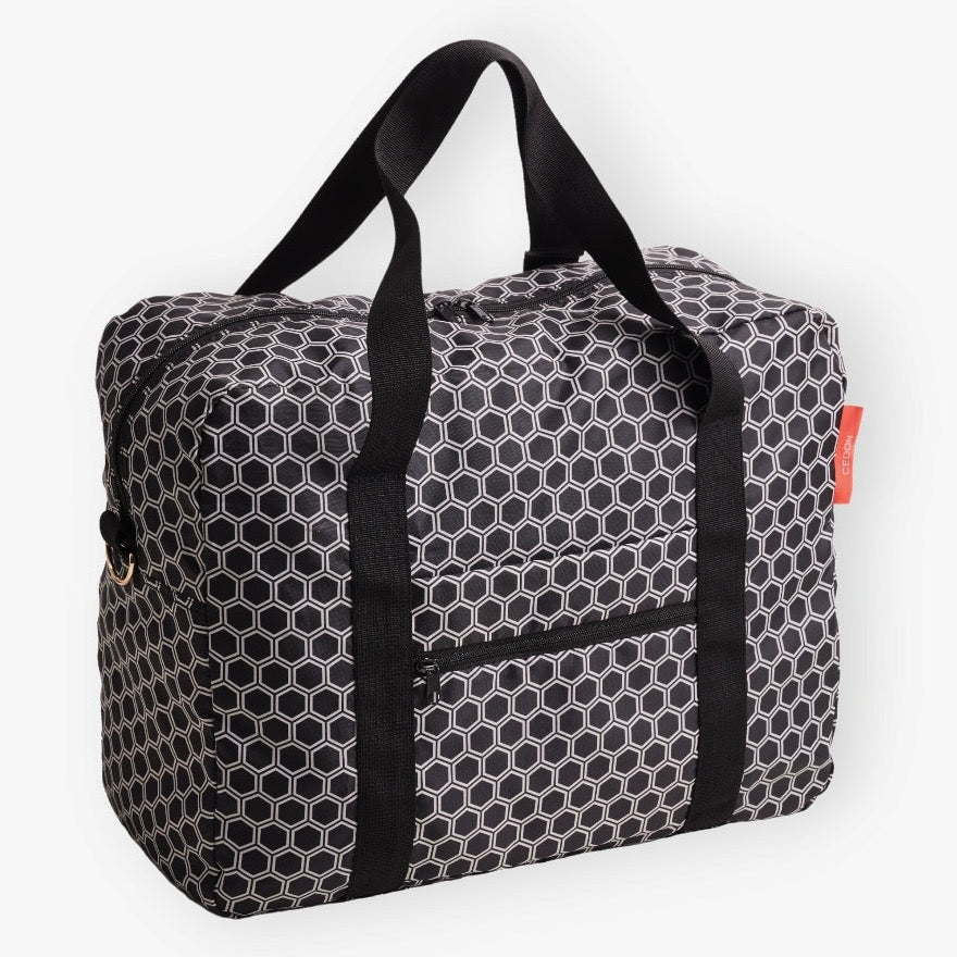 Travel Bag, schwarz/weiß
