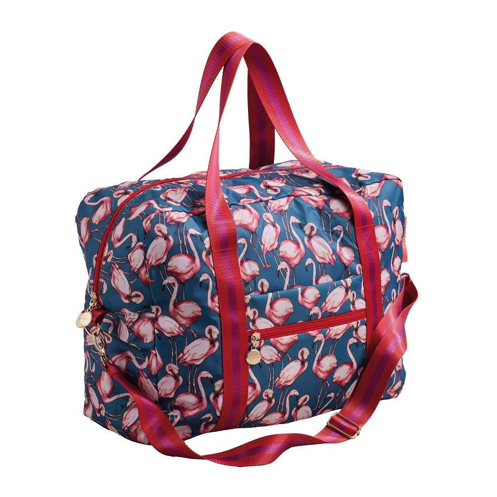 Reisetasche mit Flamingo