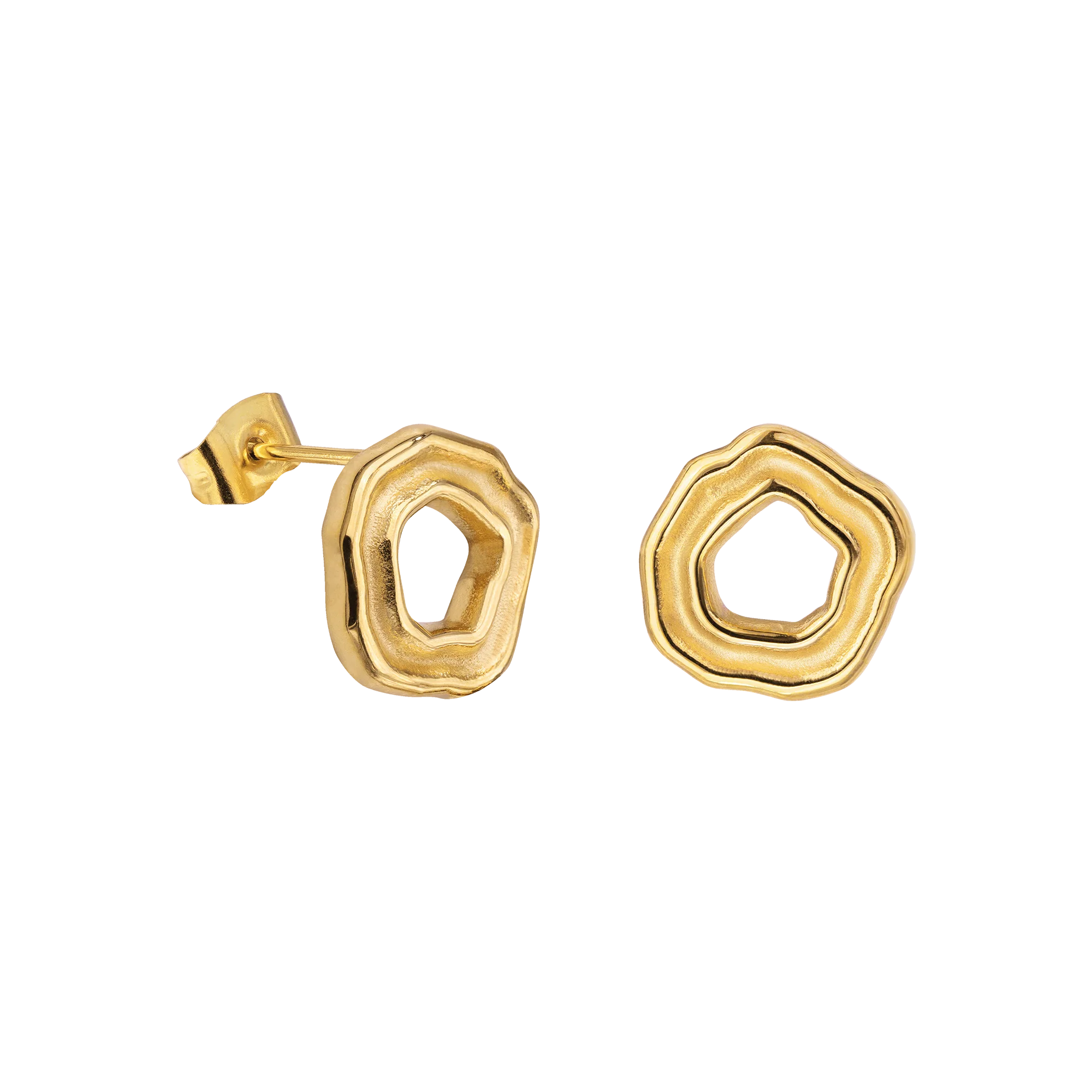Coastal Charm Studs Gold / Silber