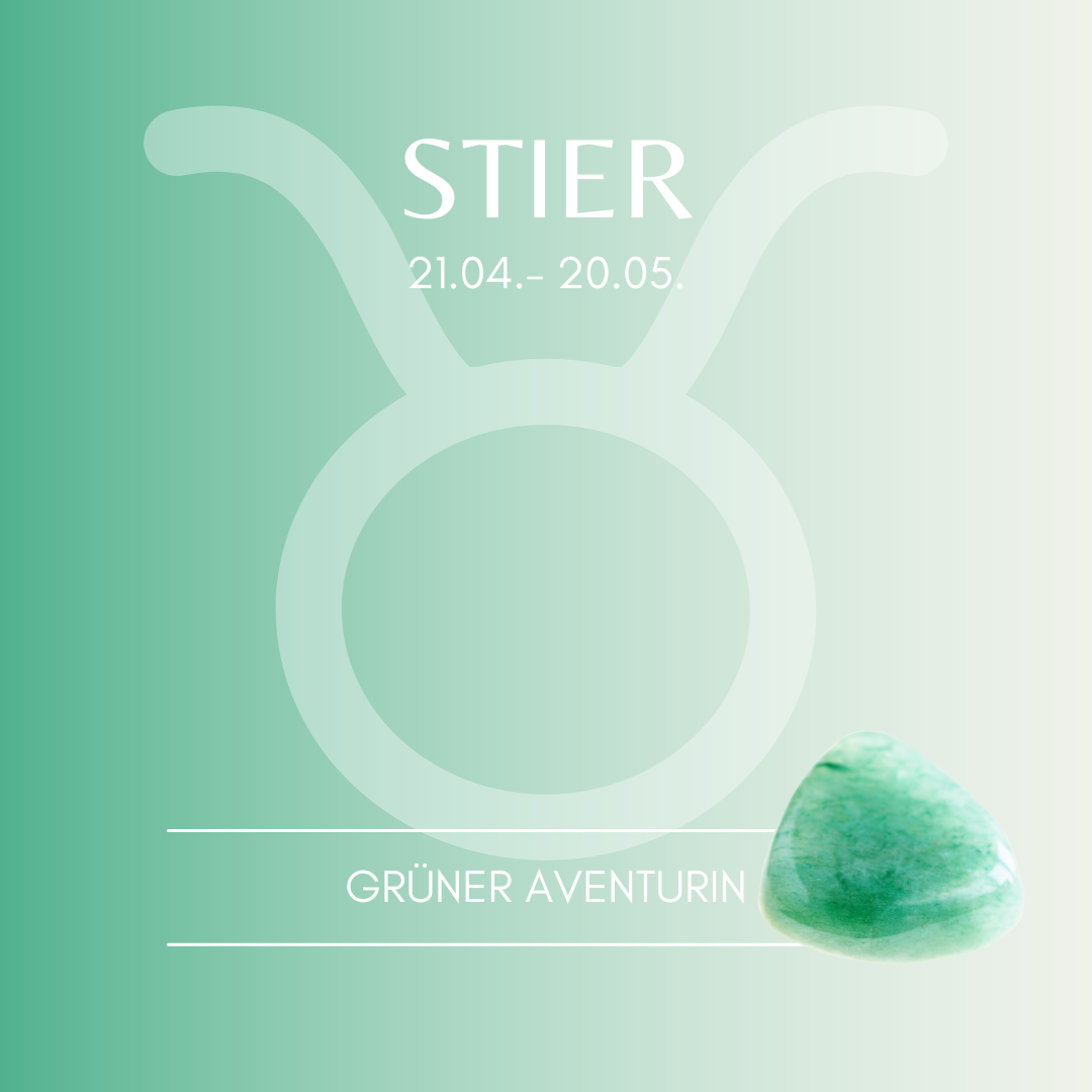 Stier, Geburtsstein-Armband, individualisierbar