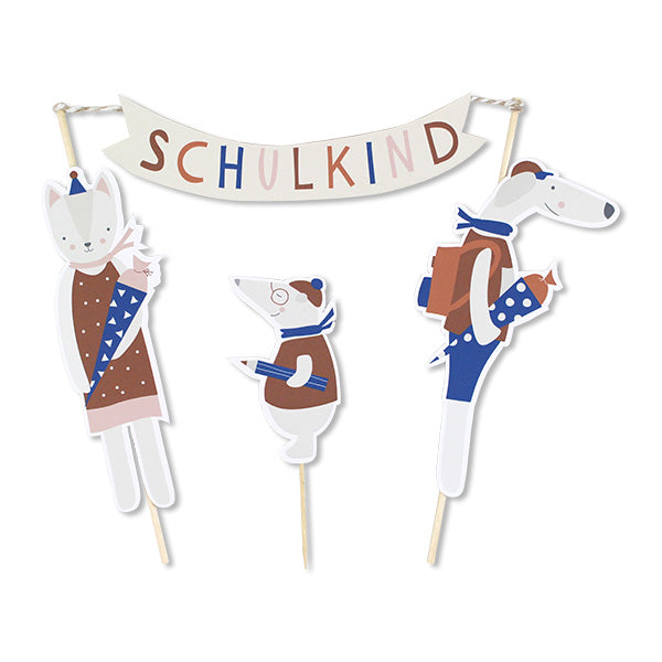 Cake Topper "Schulkind"