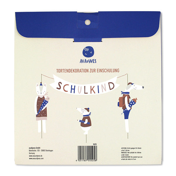 Cake Topper "Schulkind"