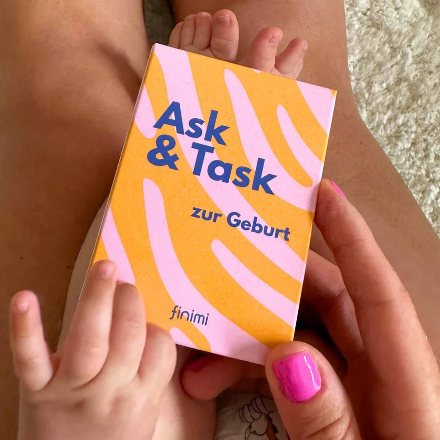 Ask & Task zur Geburt - finimi Karten-Set