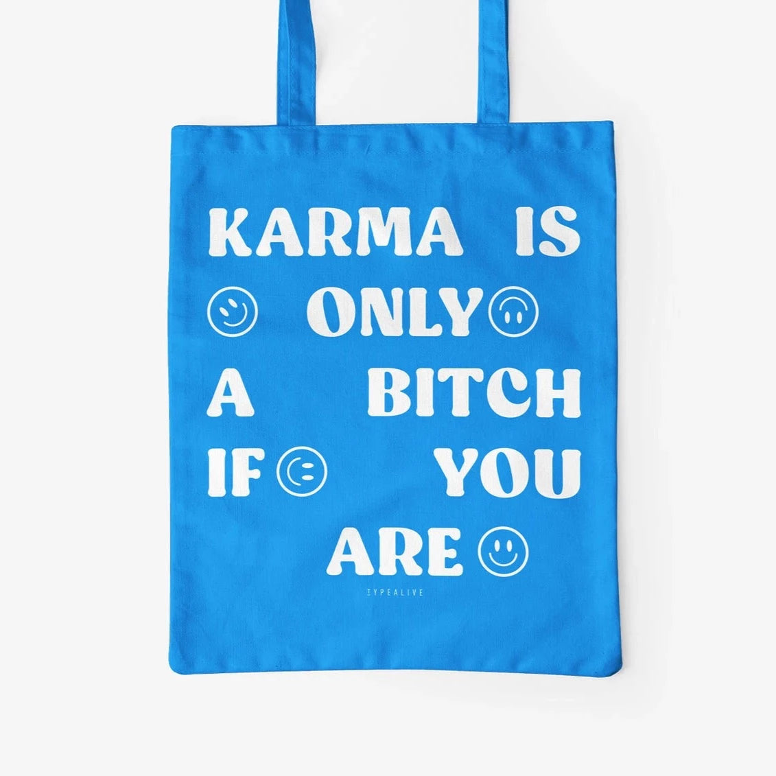 Baumwolltasche, "Karma"