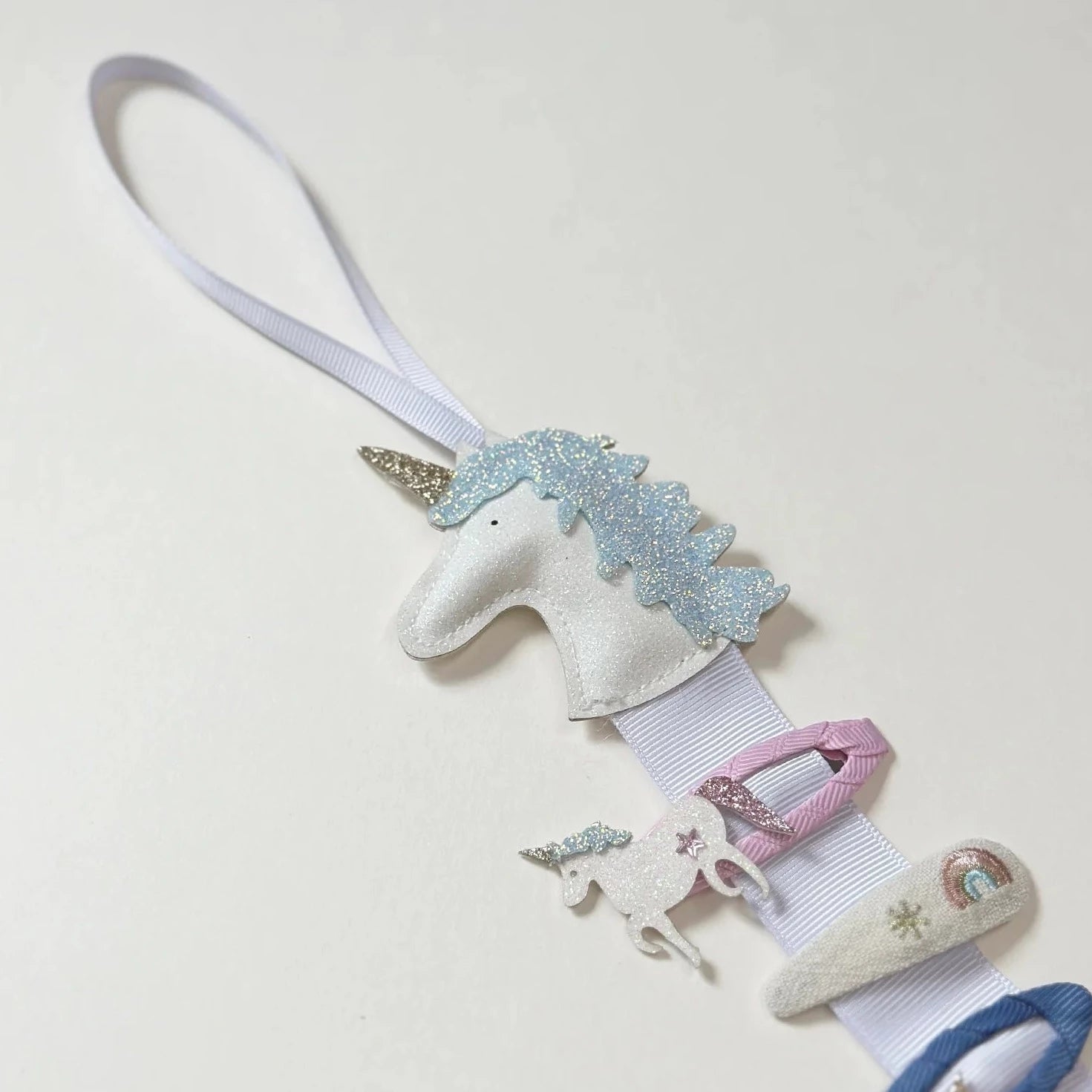 Cliphänger Einhorn für Haarclips