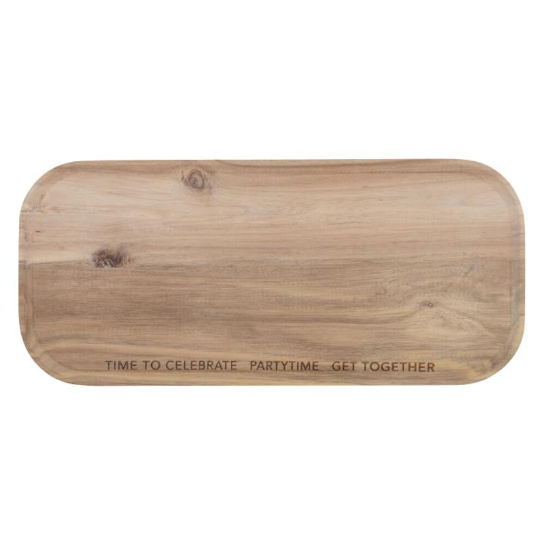 Apero Tablett aus Holz