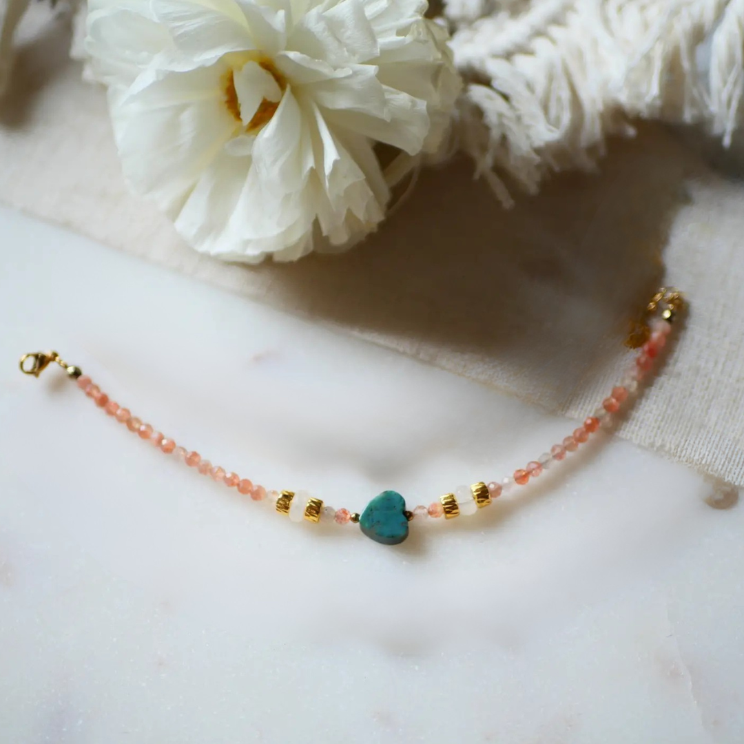 Armband Sonnenstein / Achatherz