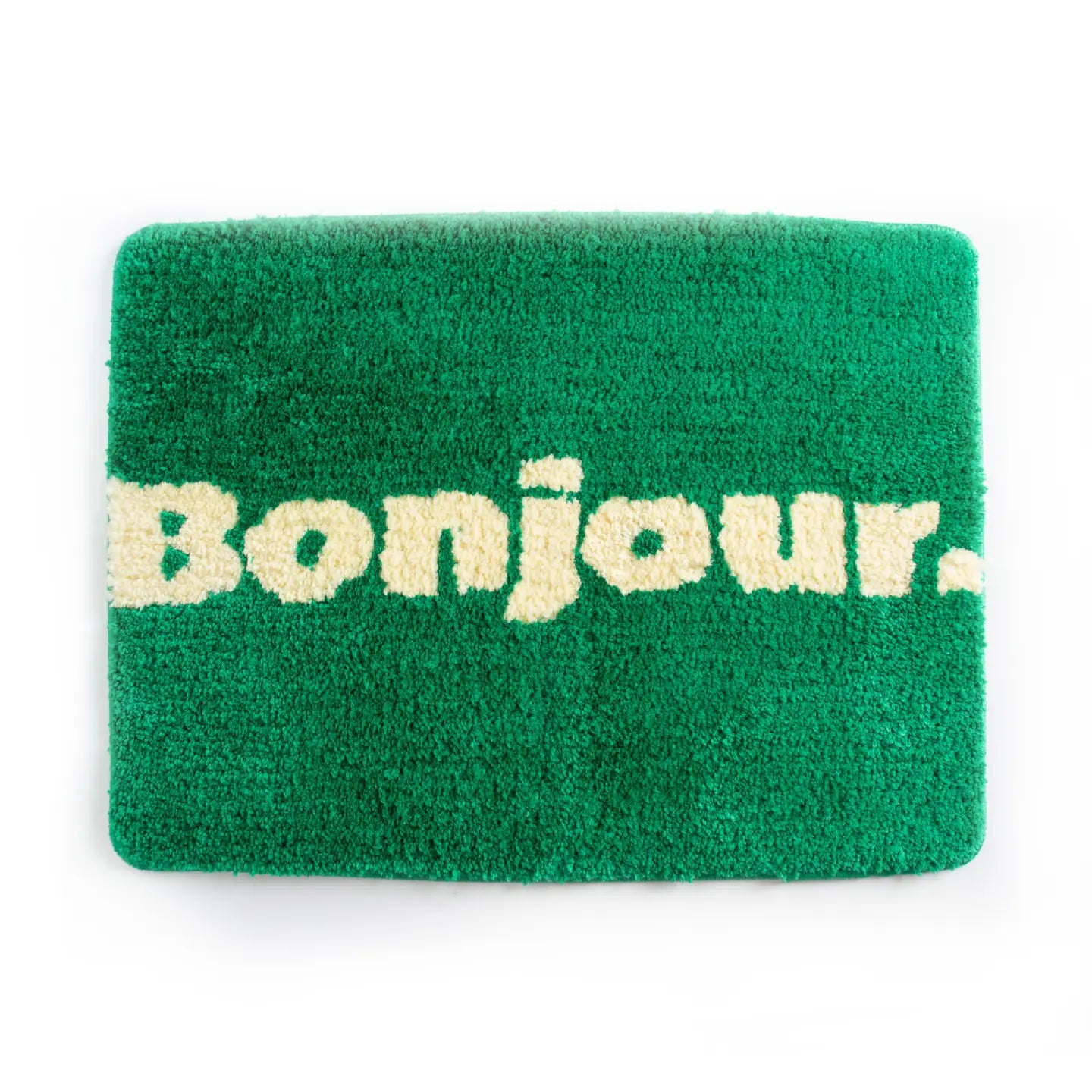 Badematte "Bonjour"