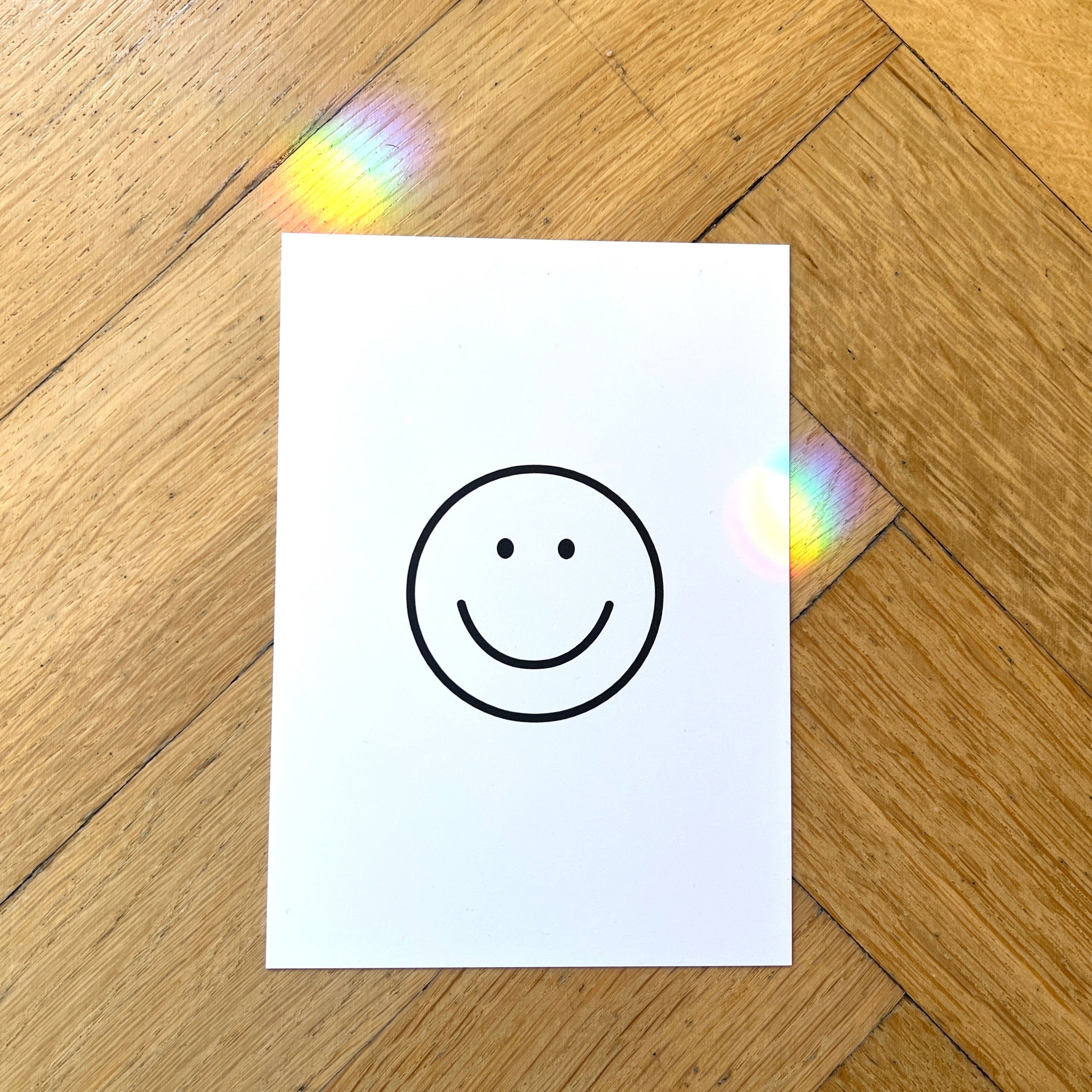 Postkarte Smile