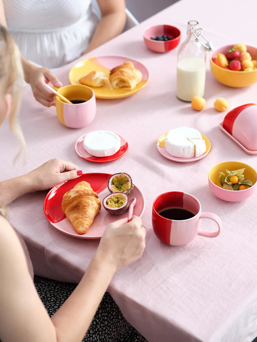 Eierbecher, Set, strawberry smoothie