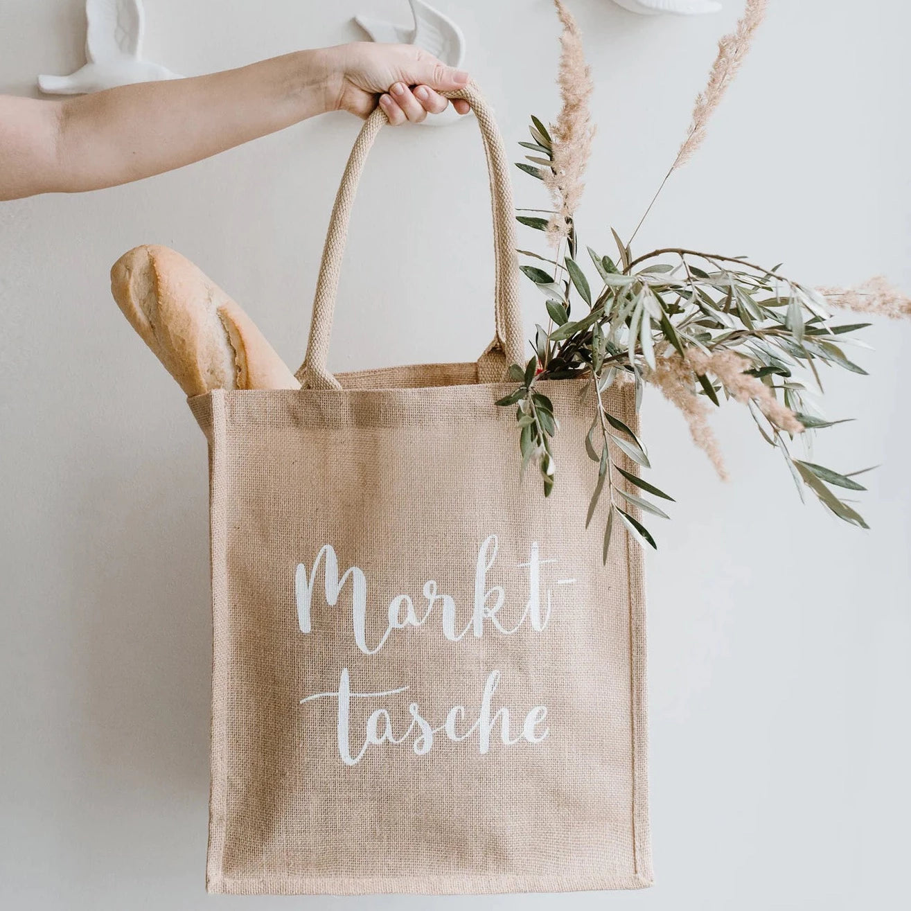 Jute Shopper Markttasche