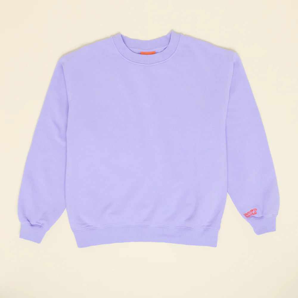 it's cool to be kind Sweater, Lavendel