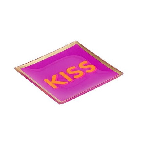 Glasteller "KISS"