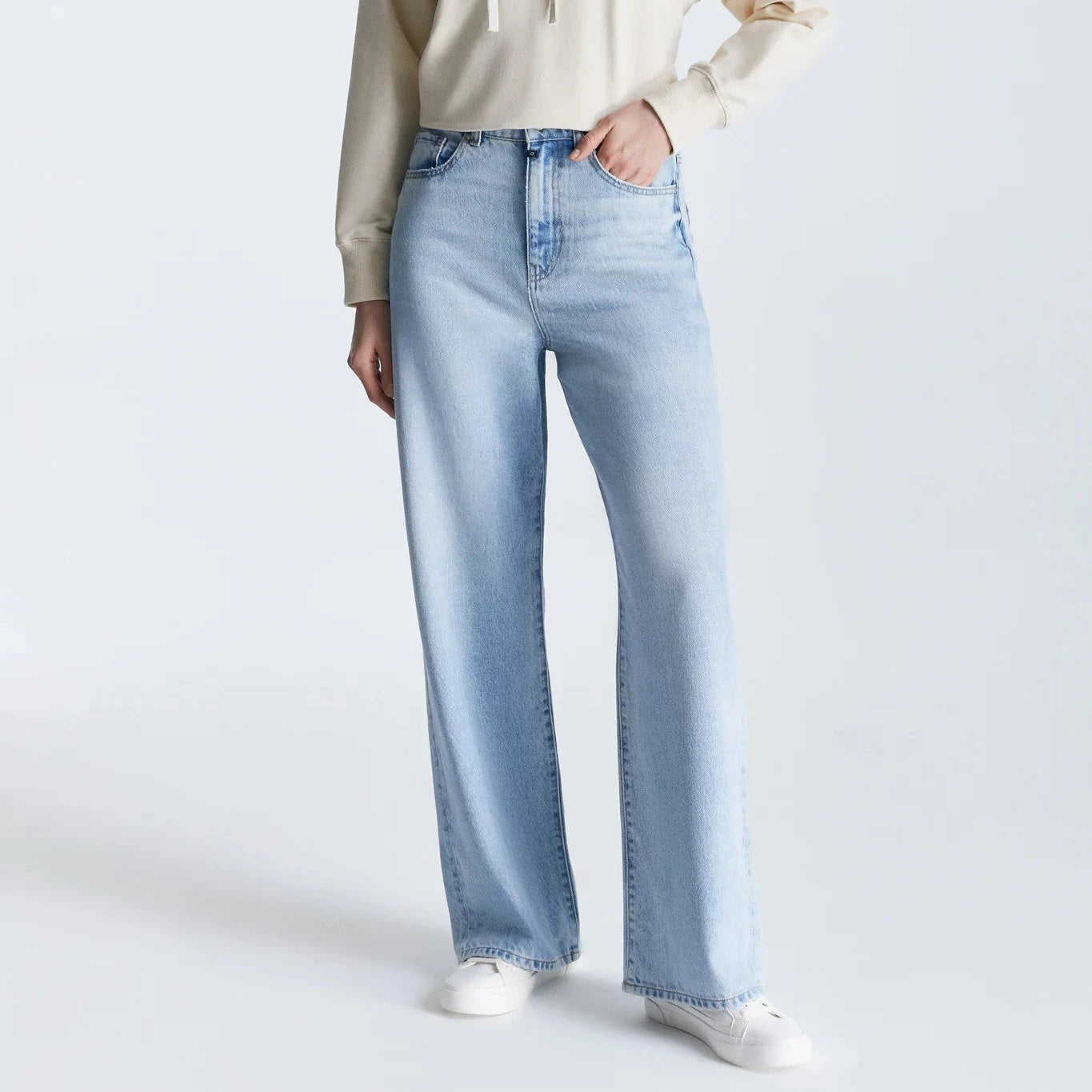 Jeans Wide Leg - Maria BLUE