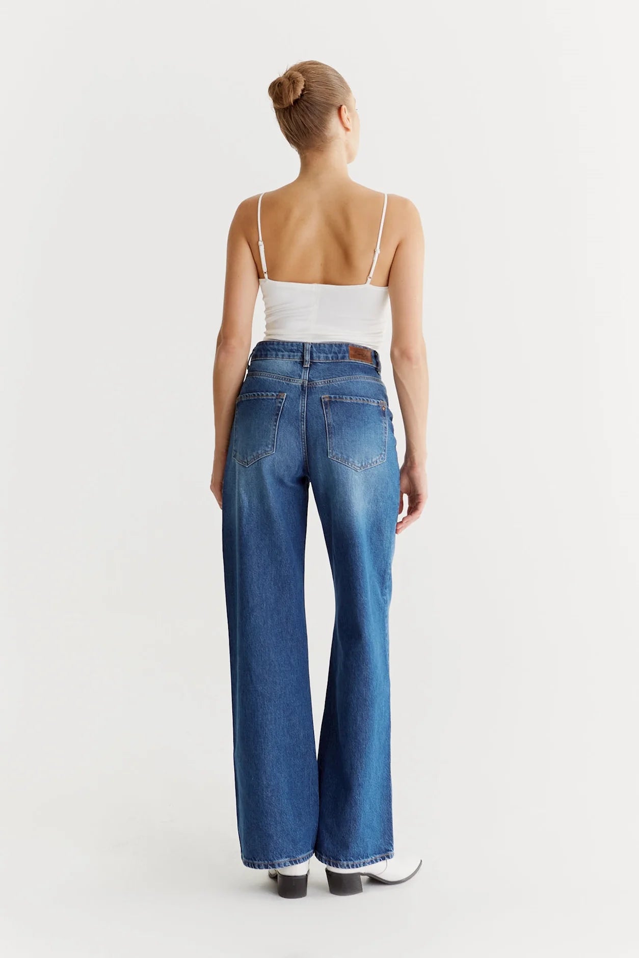 Jeans Wide Leg - Maria ASTRA BLUE