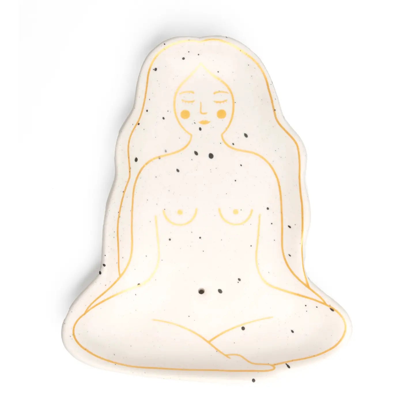 Räucherstäbchenhalter "Nackte Frau"