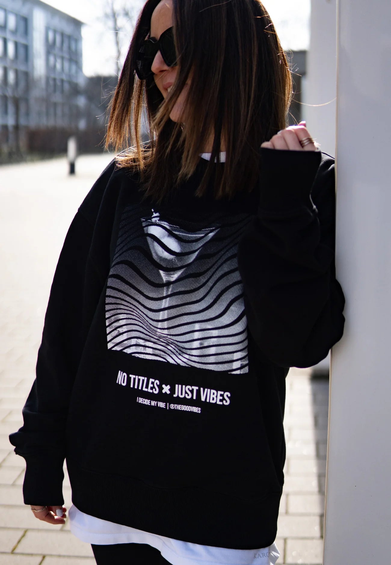 no titles, just vibes Sweater