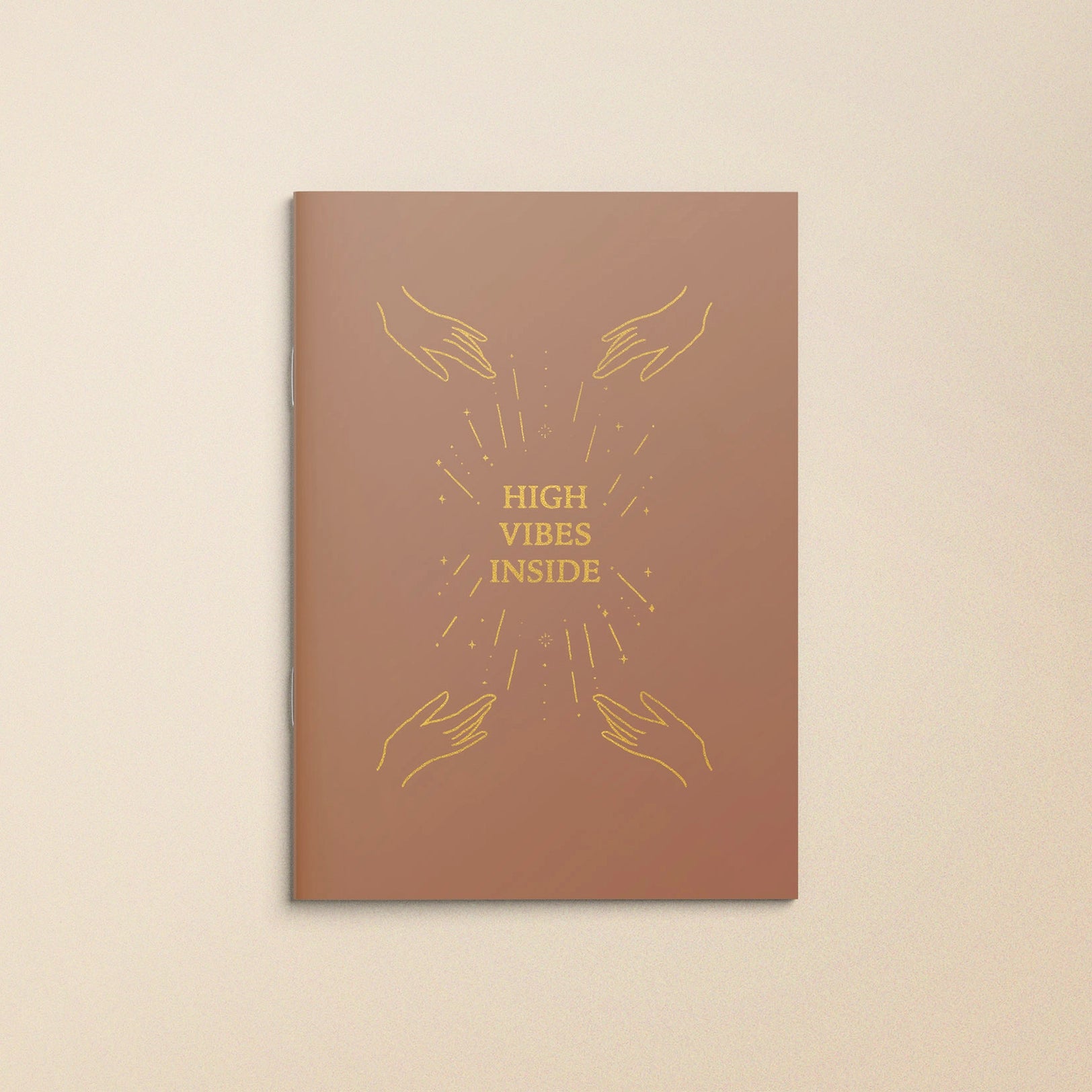 Journal, Notizbuch "High Vibes inside"