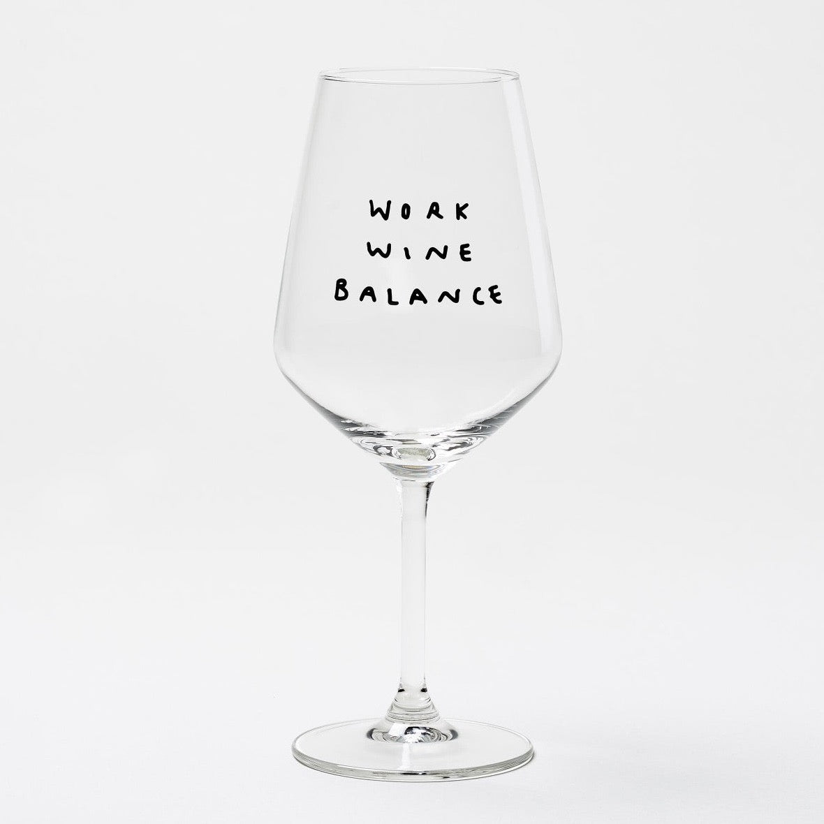 Work Wine Balance Weinglas
