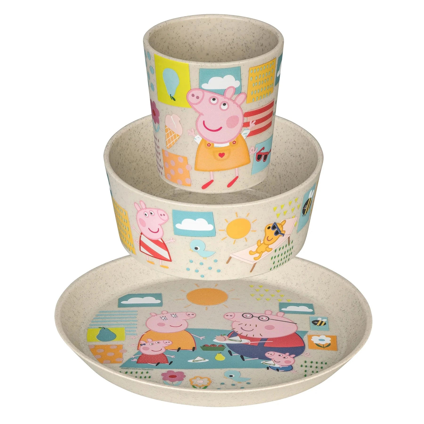 Koziol Kindergeschirr-Set Peppa Pig