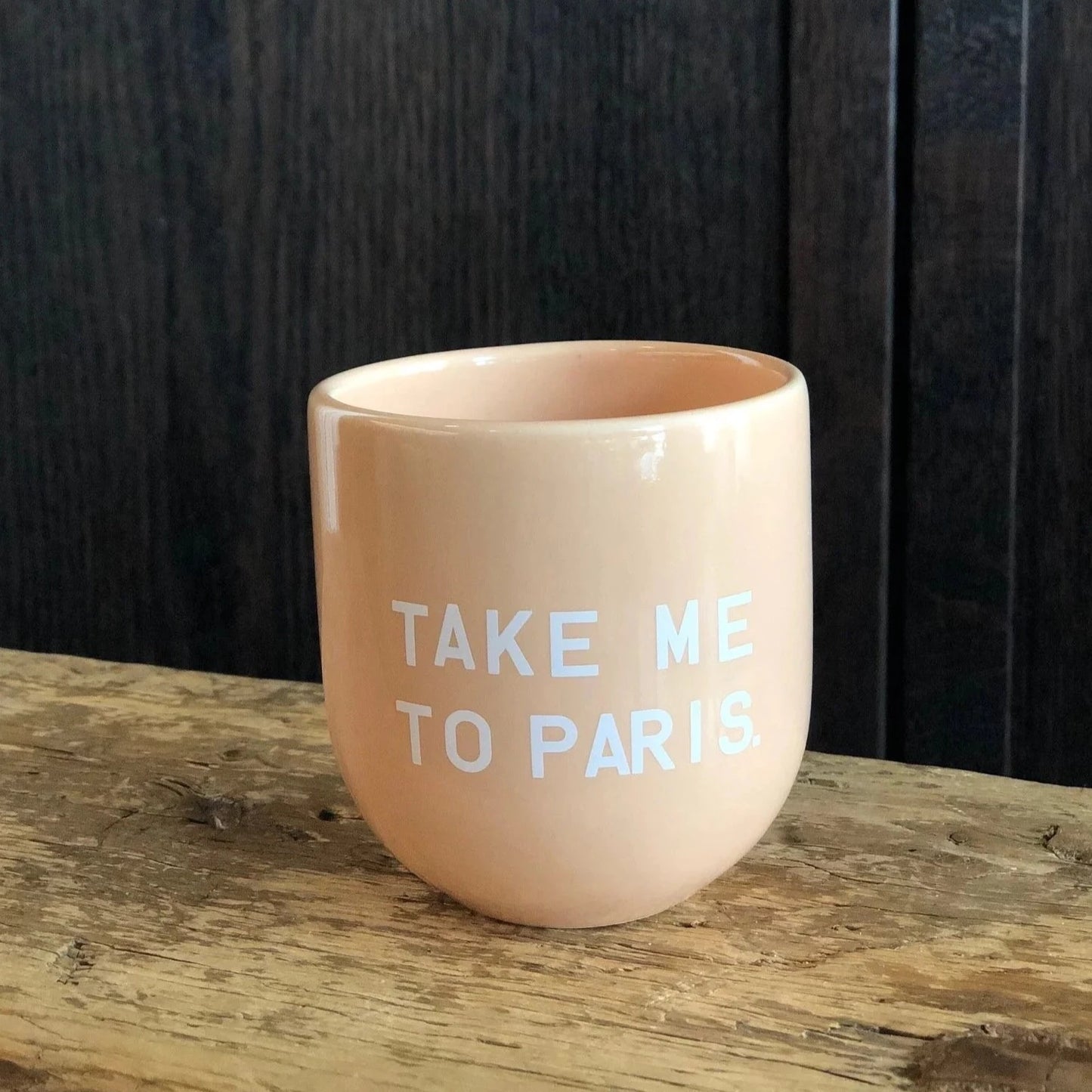 Statement Becher "TAKE ME TO PARIS"