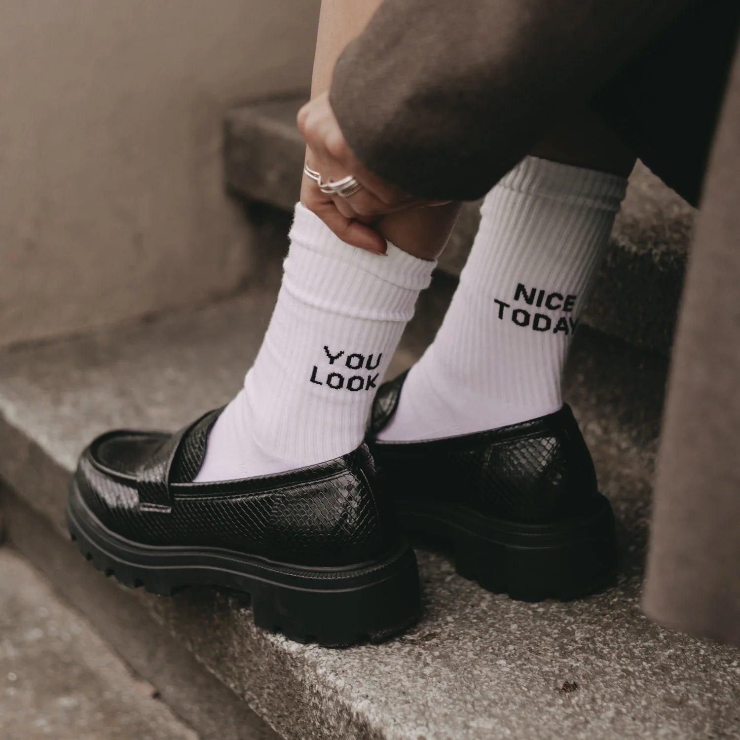 Socken You look nice today