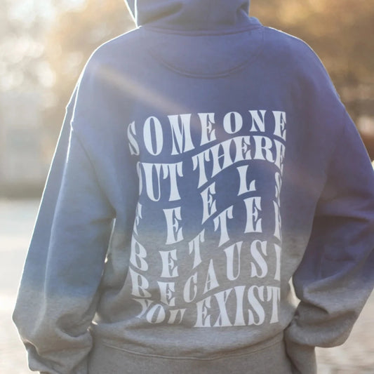 the good vibes "Someone out there" Hoodie