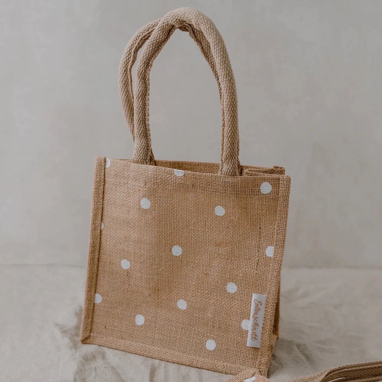 Mini Jute-Shoppen von Eulenschnitt