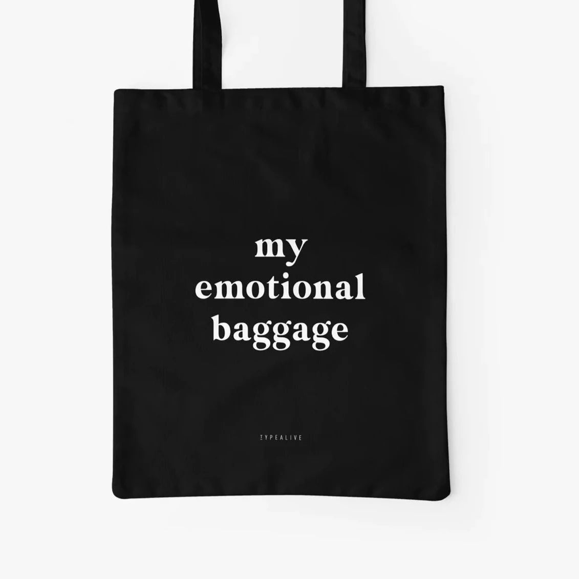Baumwolltasche "my emotional baggage"